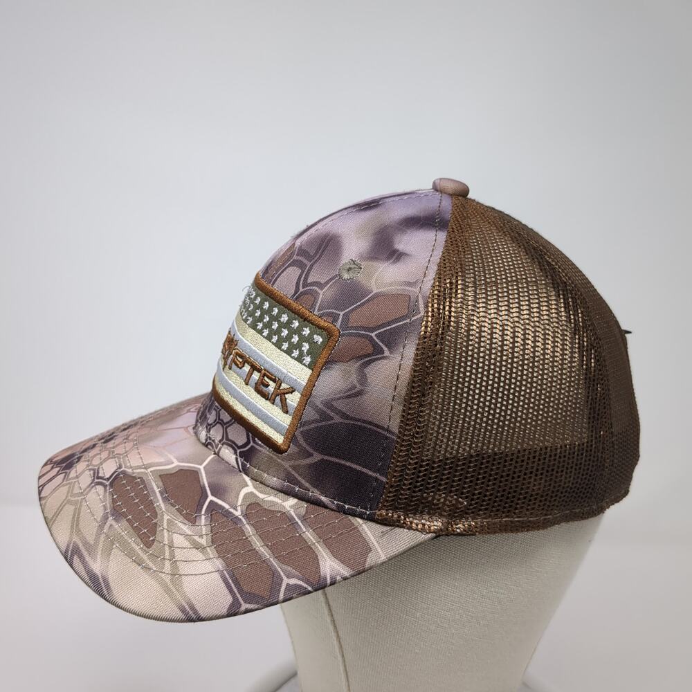 Kryptek Patch Snapback Trucker Hat Multi One Size… - image 3